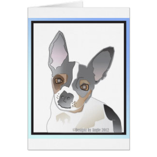 Cartão vazio de design gráfico de Claire