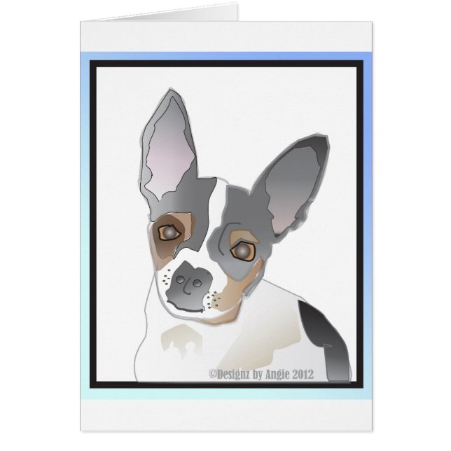 Cartão vazio de design gráfico de Claire (Frente)