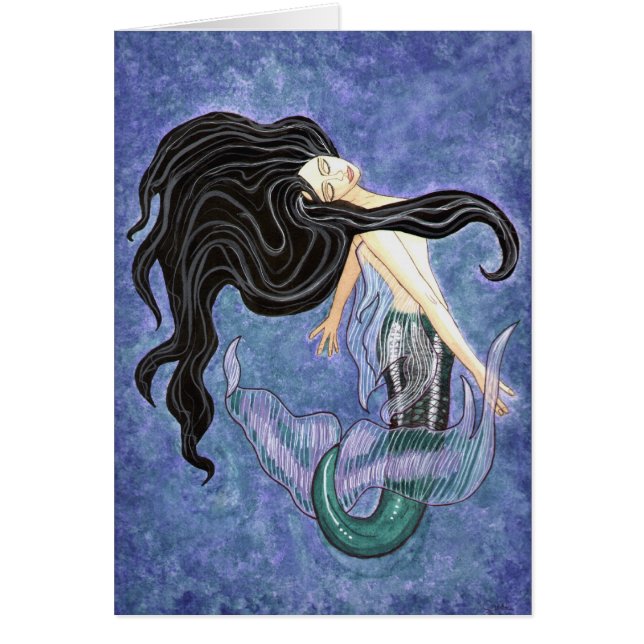 Cartão vazio de Mermaiden (Frente)