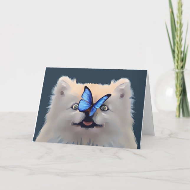 CARTÃO VAZIO DE NARIZ DE BOTÃO - PLACA DE TODA OCASIÃO (Frente)