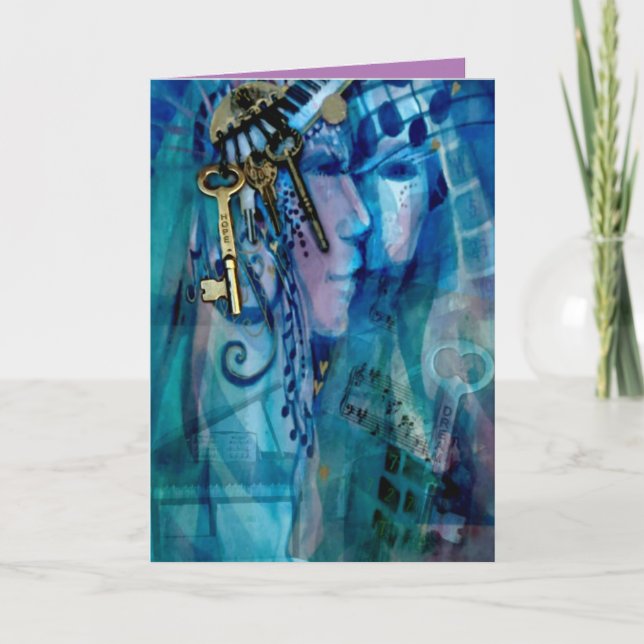 Cartão Vazio (dentro cor-de-rosa) Som Cósmico de Chaves (Frente)