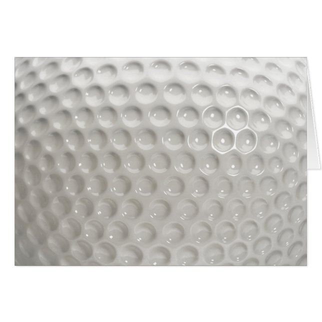 Cartão Vazio do Golf Ball Sport (Frente Horizontal)