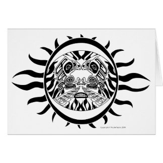 Cartão vazio do homem de Thunderbird