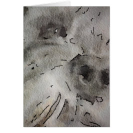 Cartão vazio do Schnauzer