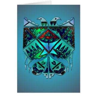 Cartão vazio dois Eagles