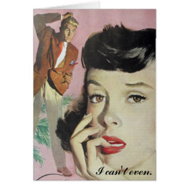 Cartão Vazio Engraçado Eu não posso nem mesmo Solteiro ga