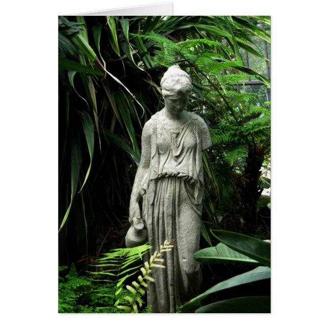 Cartão Vazio-Estátua Grega (Frente)