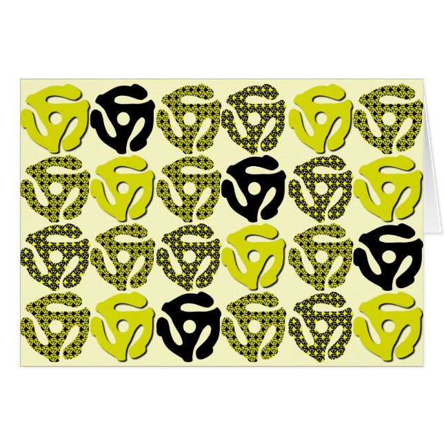 Cartão vazio gravado 45 da inserção (Frente horizontal)