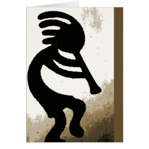 Cartão Vazio - Kokopelli