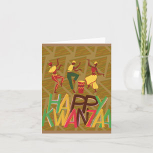 Cartão Vazio Kwanzaa Feliz