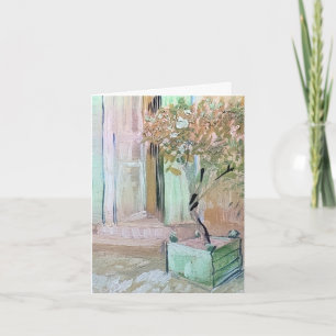 Cartão Vazio Notecard Van Gogh