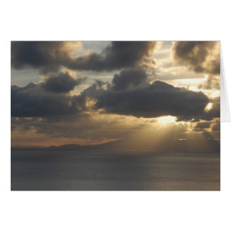 Cartão Vazio - Sunset vibrante