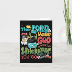 Cartão Vbs 2025 Road Trip On The Go With God Kids Youth
