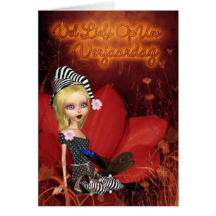 Cartão Veel Liefs Uw Op Verjaardag - Flemish - Dutch Birt