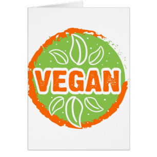 Cartão Vegan, vegan, veggie, vegetariano,