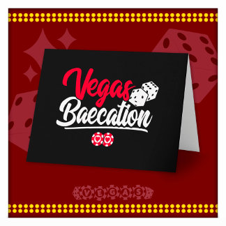 Cartão Vegas Baecation Couples Vacation Baecation