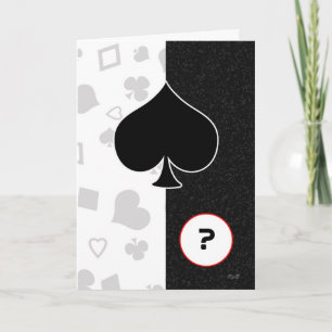 Cartão Vegas: Custom Age Birthday Card