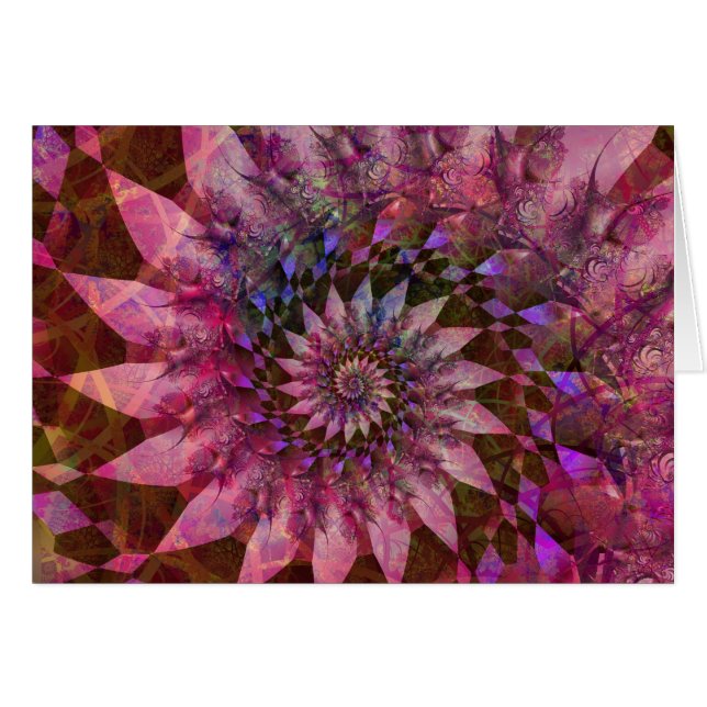 Cartão Vegetariano Buddha (Frente horizontal)