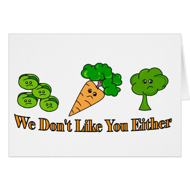 Cartão Vegetarianos (Frente Horizontal)