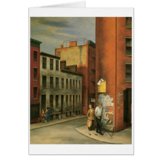 Cartão Veja na rua das câmaras, Nova Iorque C. 1936