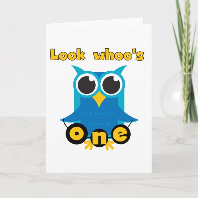 Cartão Veja quem tem 1 Camiseta e presentes (Frente)