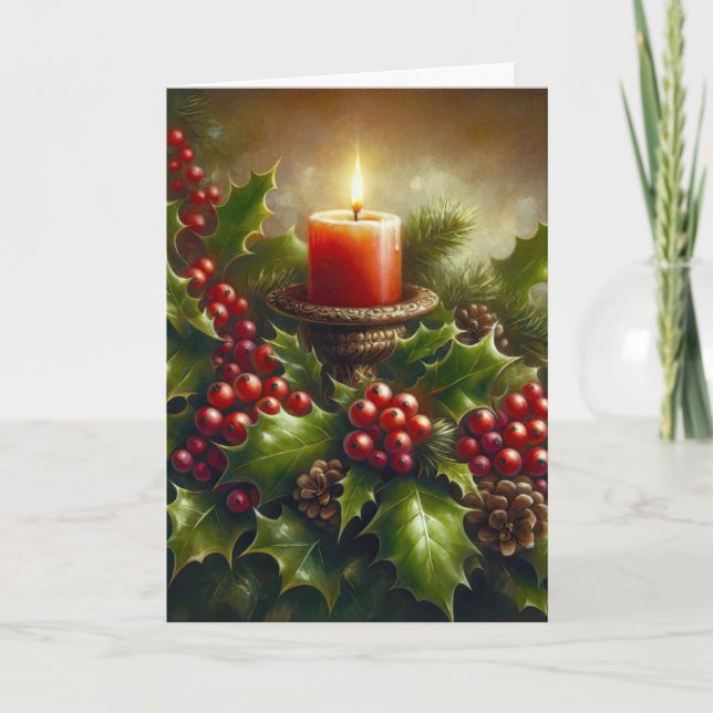 Cartão Vela (Frente)