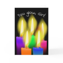 Velas De Aniversário Brilhantes A Preto