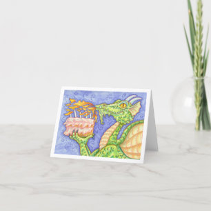CARTÃO VELAS DE ANIVERSÁRIO PARA ILUMINAÇÃO DO DRAGÃO