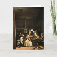 Velazquez Las Meninas Greeting Card