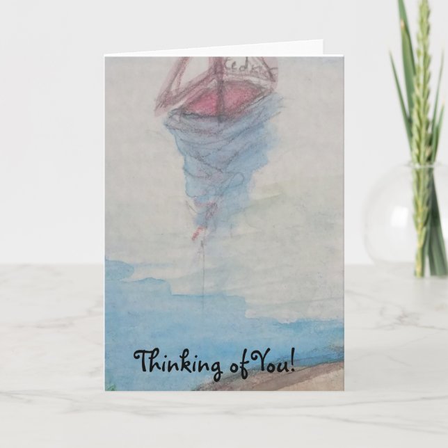 Cartão veleiro (Frente)