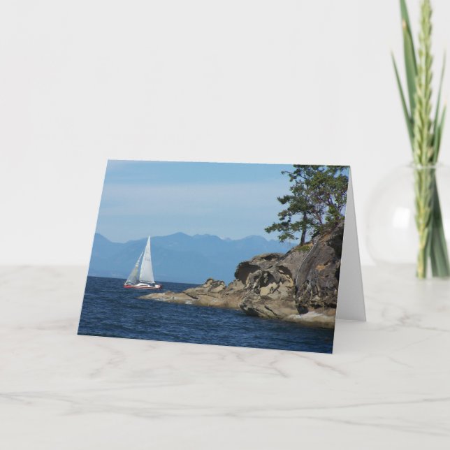 Cartão veleiro (Frente)