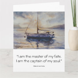 Cartão veleiro EVEpintado