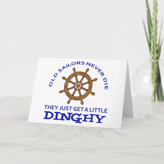 Cartão Veleiros Velhos (Frente)