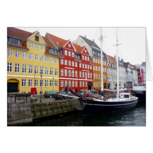 Cartão velejar nyhavn