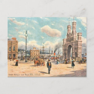 Cartão velho - arco real, Dundee, Scotland