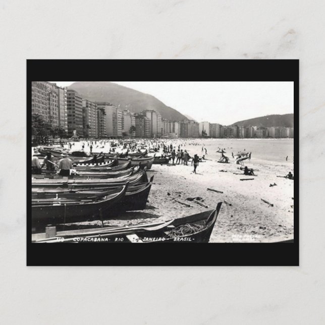 Cartão velho - Copacabana, Rio de Janeiro (Frente)