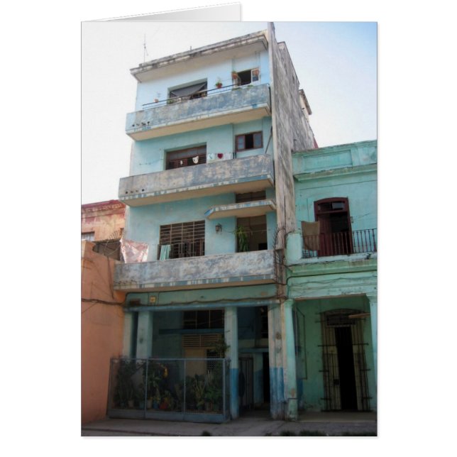 Cartão velho havana verde (Frente)