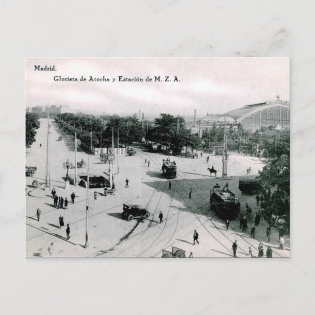 Cartão velho - Madrid, espanha (Frente)