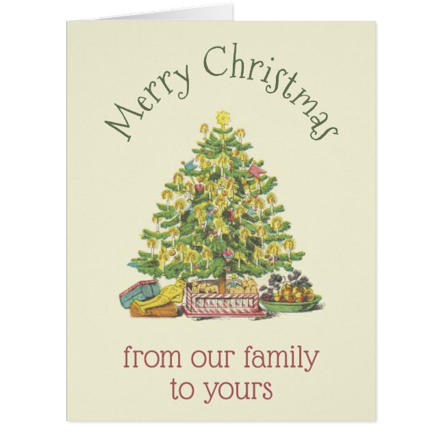 Cartão Velho Natal Moçado (Frente)