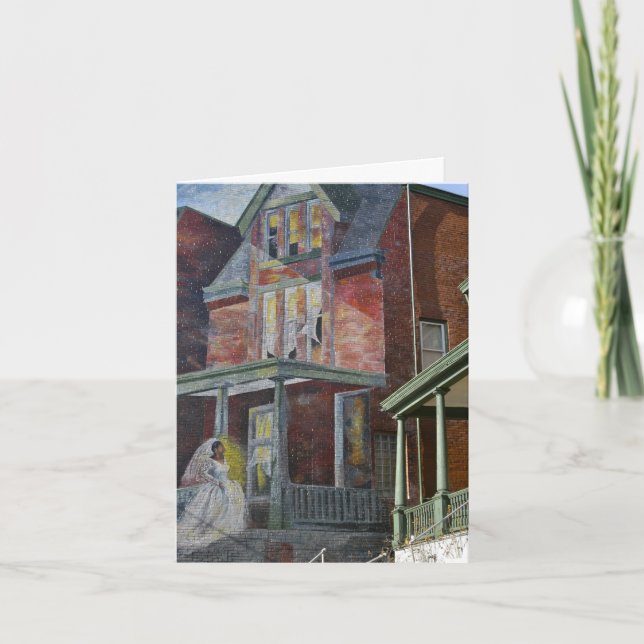 Cartão Vem aqui a noiva (Frente)