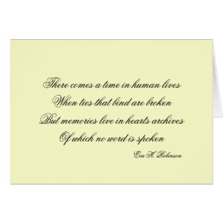 Cartão Vem um momento…