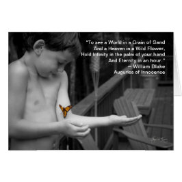 Cartão "Vendo o mundo"