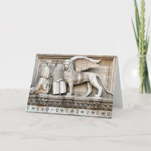 Cartão Venetian Lion