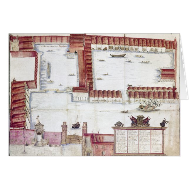 CARTÃO VENEZA: ARSENALE (Frente Horizontal)