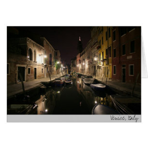 Cartão Veneza, Italia