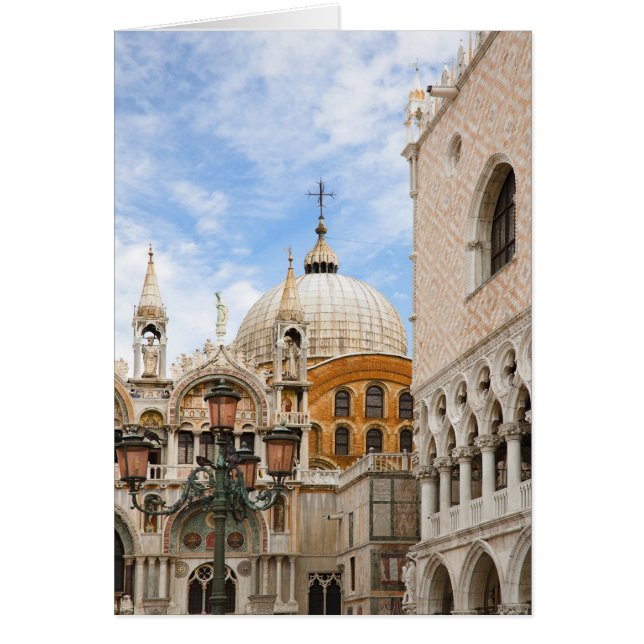 Cartão Veneza, Veneto, Itália - As aves estão empobrecida (Frente)