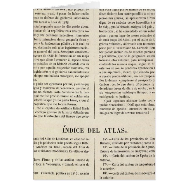 Cartão Venezuela (Frente)