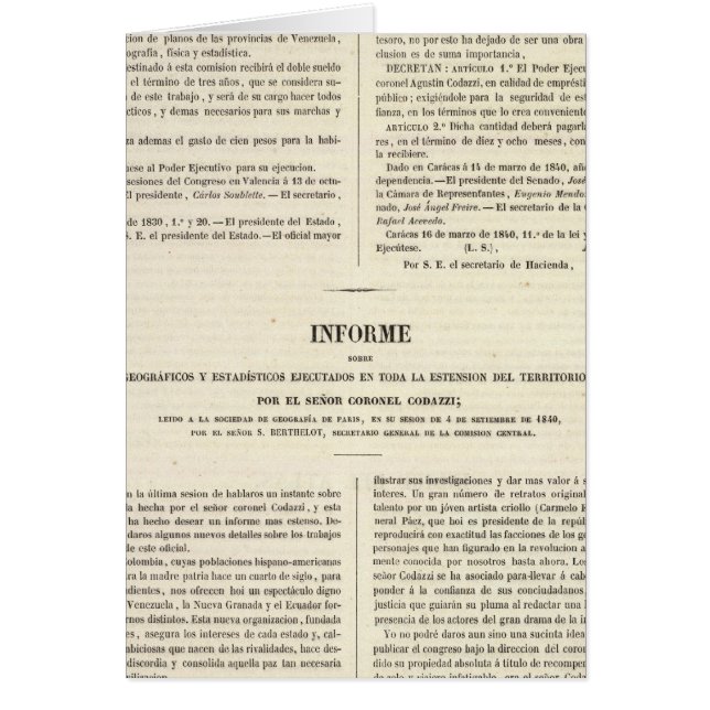 Cartão Venezuela 2 (Frente)