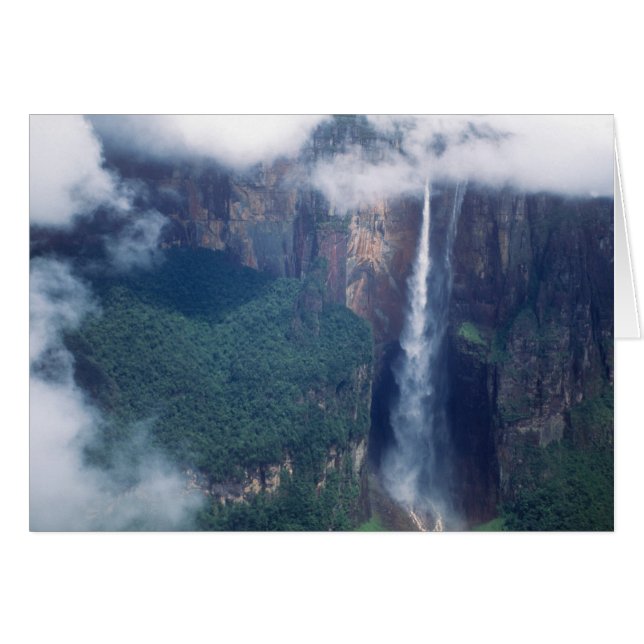 Cartão Venezuela, Angel Falls, Parque Nacional Canaima (Frente Horizontal)