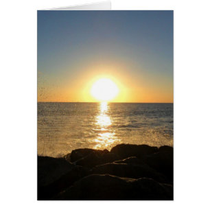 Cartão Venice Beach Sunset